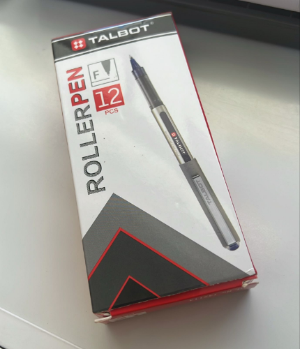CAJA FELPA AZUL  ROLLER PEN  TALBOT 12/1