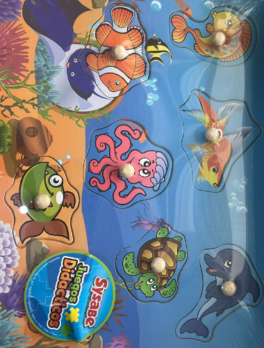 JUEGO DIDACTICO NUESTROS MARES EN MAD. SY