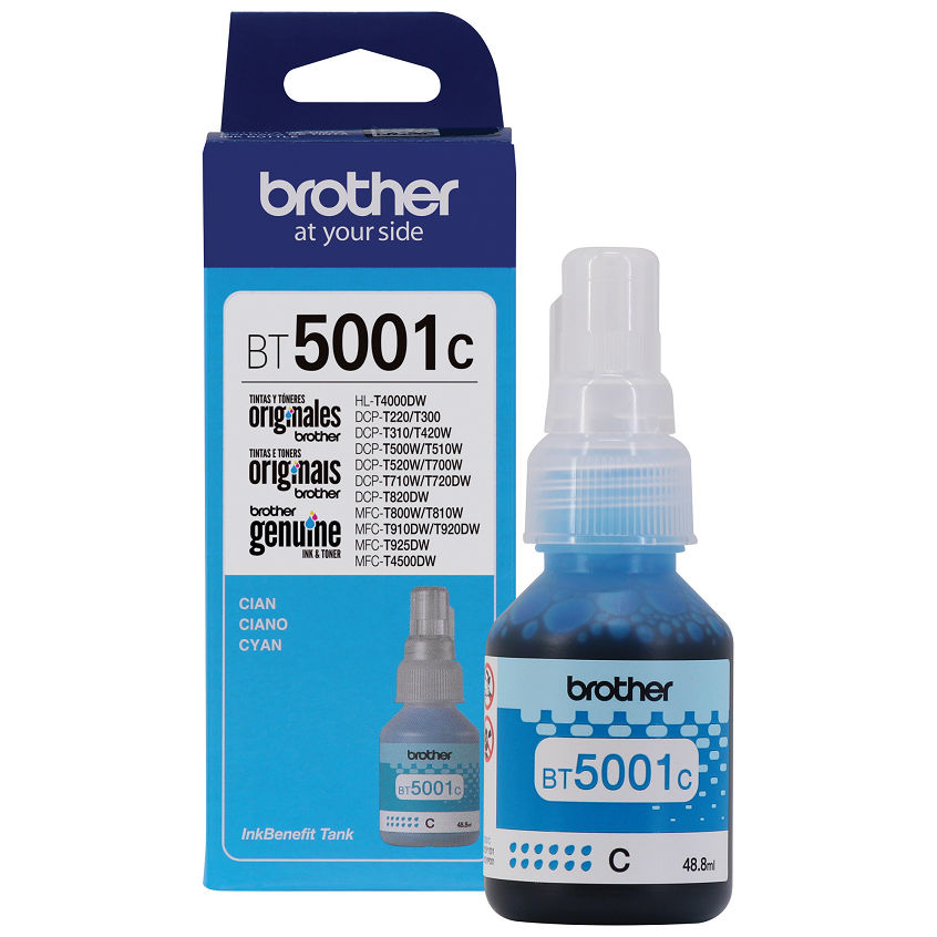TINTA BROTHER BT5001 CIAN