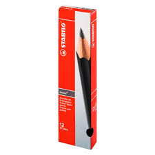 LAPIZ CARBON NO2 STABILO NEGRO