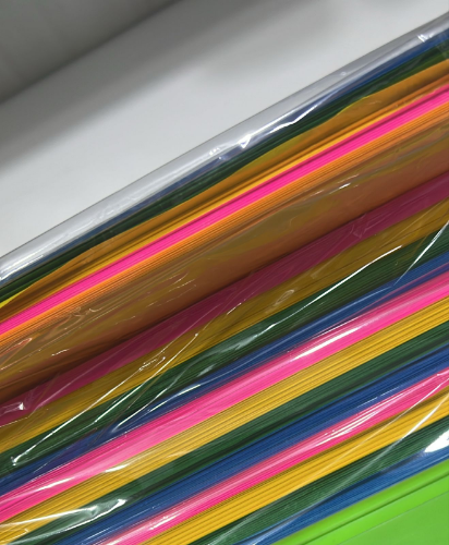 PAPEL COLORE SURT. Y COLORES INDIVIDUALES; 150/1