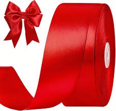 CINTA REGALO 2X100 YD ROJO 8079 UND