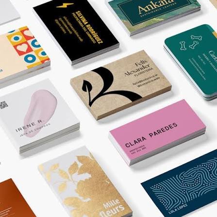 IMPRESIONES TARJETAS PRESENTACION CON CORTE  UNA SOLA CARA