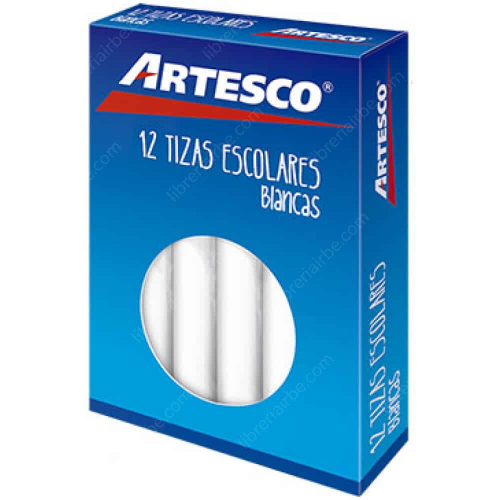 CAJA DE TIZA BLANCA ARTESCO 12/1