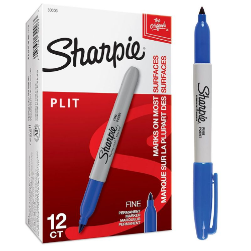 MARCADOR PER SHARPIE AZUL