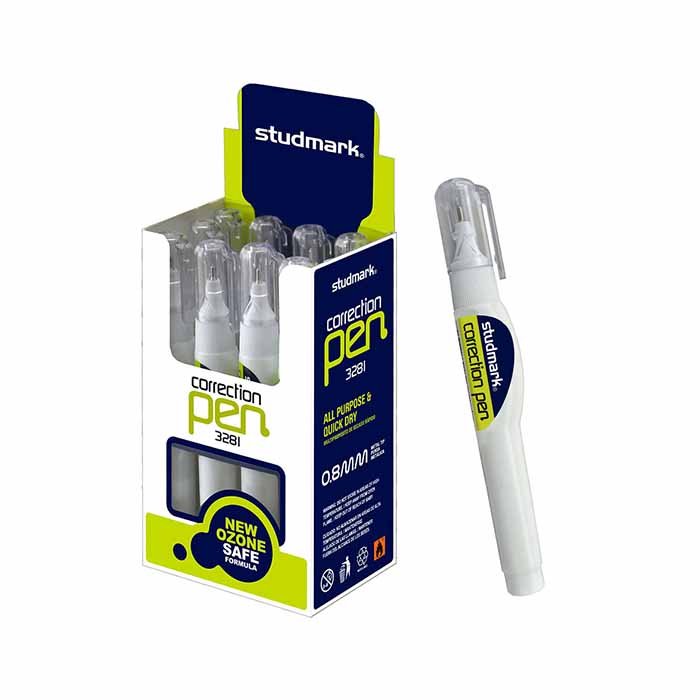 CORRECTOR LIQ.T/LAPIZ STUDMARK 7ML CAJ 12/1