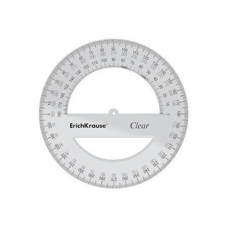 TRANSPORTADOR PLAST.CLEAR 3.5"4784