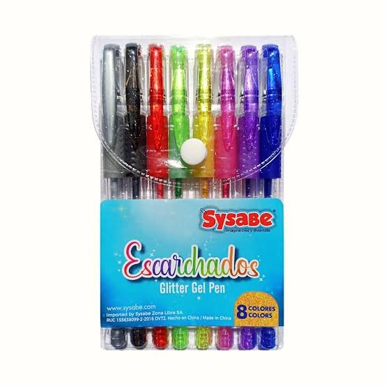 BOLIGRAFO GEL 8/1 SYSABE ESCARCHADO