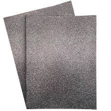 FOAMI ESCARCHADO PLATEADO 9X12" BEIF