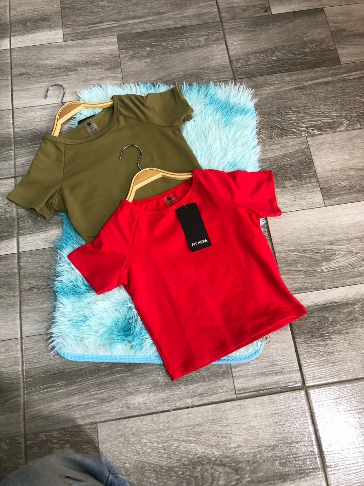 BLUSA BASICA MANGA CORTA