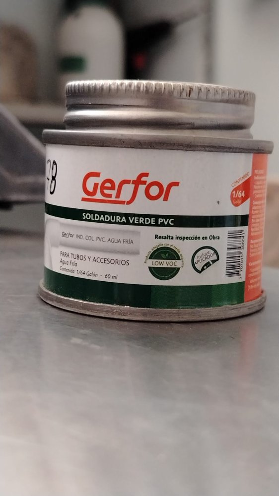 SOLDADOR PVC GERFOR 1/64