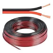CABLE DUPLEX ROJO Y NEGRO X METRO