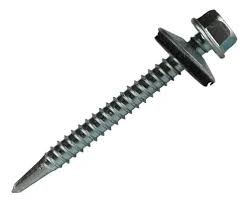 TORNILLO PUNTA BROCA CON ARANDELA NEOPRENO12X2.1/2