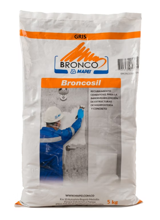BRONCOSIL GRIS 5KG MAPEI