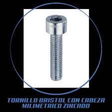 TORNILLO BRISTOL CON CABEZA ZINCMM4X20