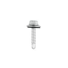 TORNILLO PUNTA BROCA CON ARANDELA NEOPRENO10X2
