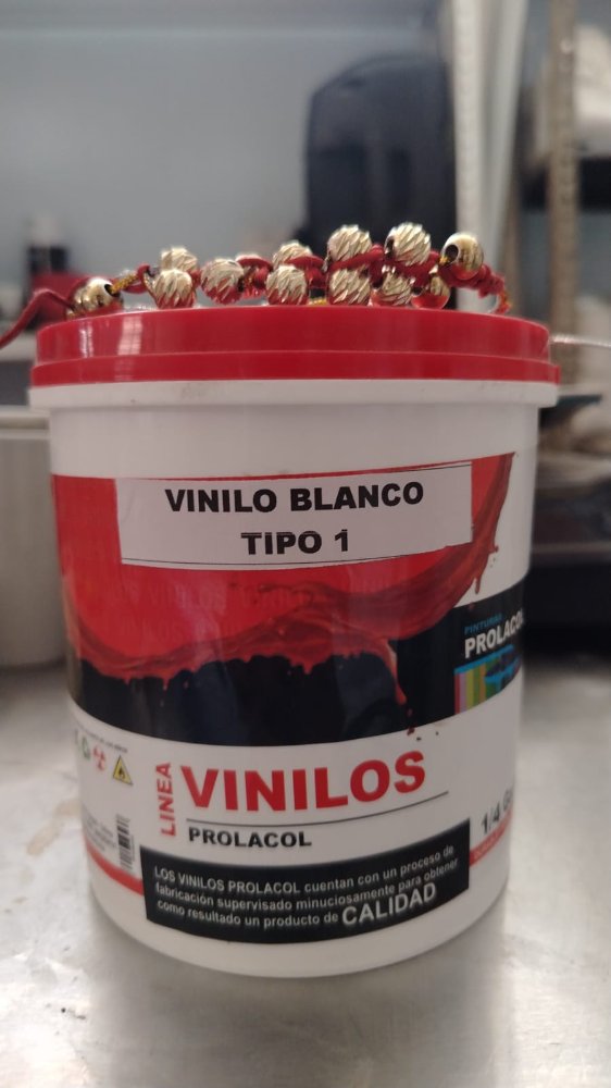 VINILI TIPO  BLANCO1/4 PROLACOL