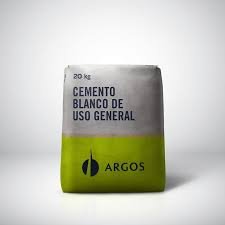 MEDIO BULTO CEMENTO BLANCO  ARRGOS