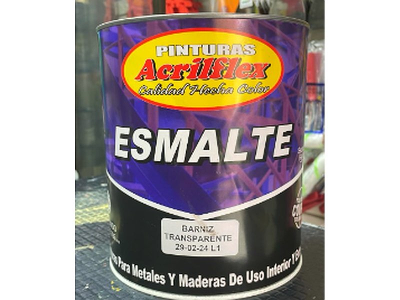 PINTURA ESMALTE NEGRO 1/4