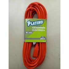 EXTENSION NARANJA 10 METROS PLATINO