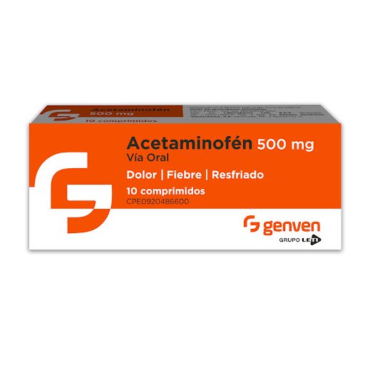 ACETAMINOFEN 500MG