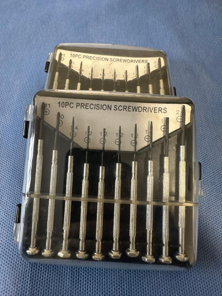 kit destornilladores de precisión