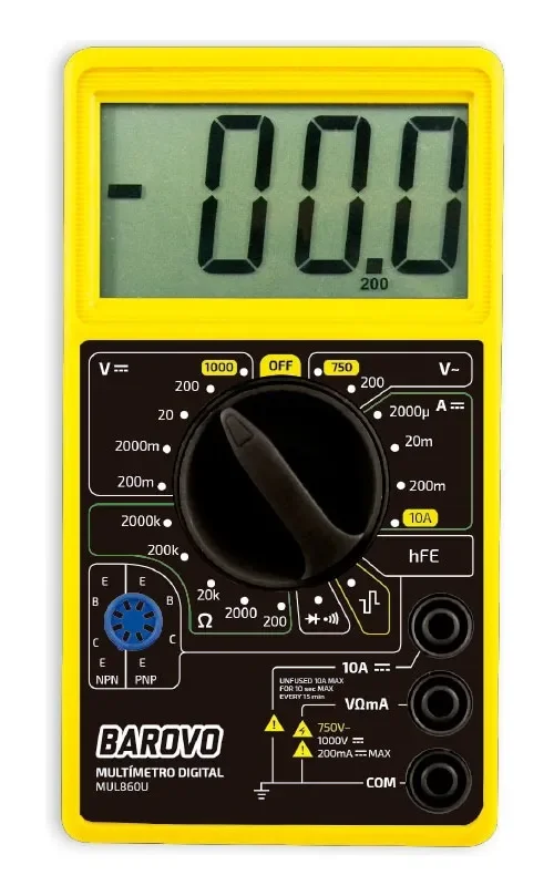 Multimetro Barovo MUL860U