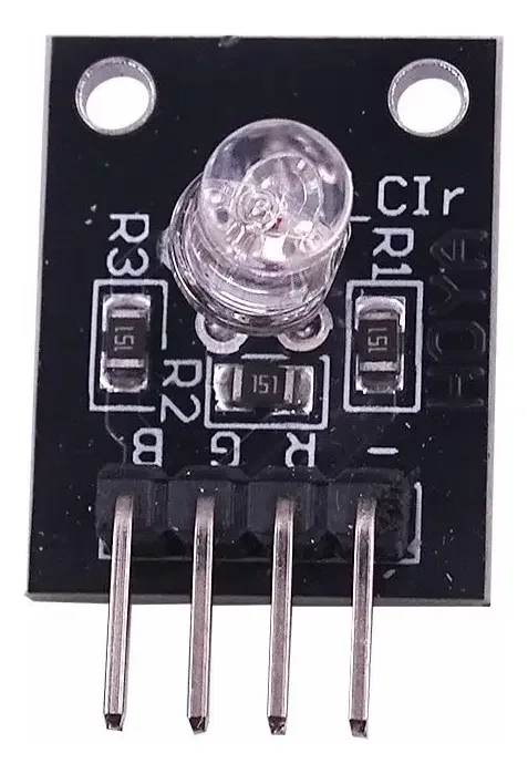 Modulo Emisor Led Rgb 3 Colores Compatible Arduino