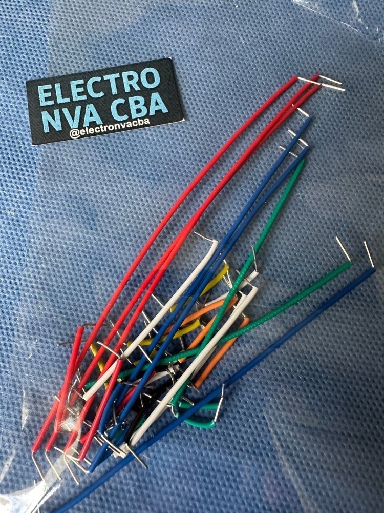 Kit 40 Cables Puente Breadboard Jumper diferentes medidas
