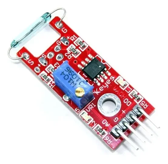 Sensor de Campo Magnetico Paralelo por Laminas (Reed) KY-024