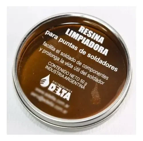 Resina limpiadora - soldador