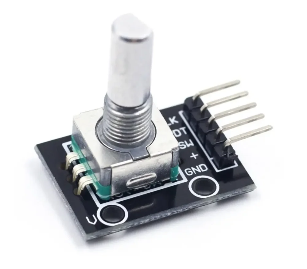 Modulo Encoder Rotativo Ky-040 Arduino 20 Pasos X Vuelta Hobb