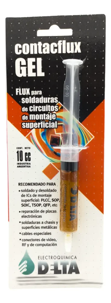 Flux para Soldaduras Gel - jeringa