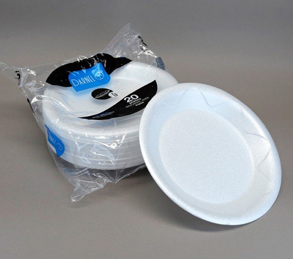 PLATO ESPUMA 23CM