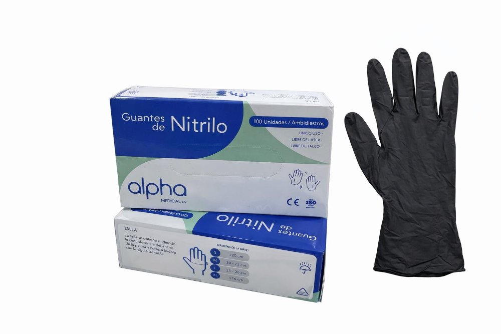 GUANTES NITRILO
