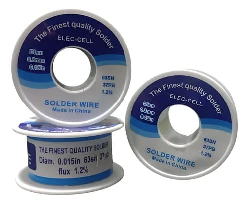 Estaño en Rollo Elec-Cell 0,3mm
