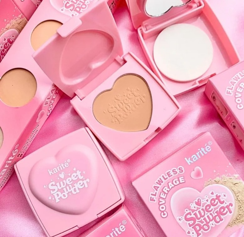 POLVO COMPACTO CORAZON KARITE