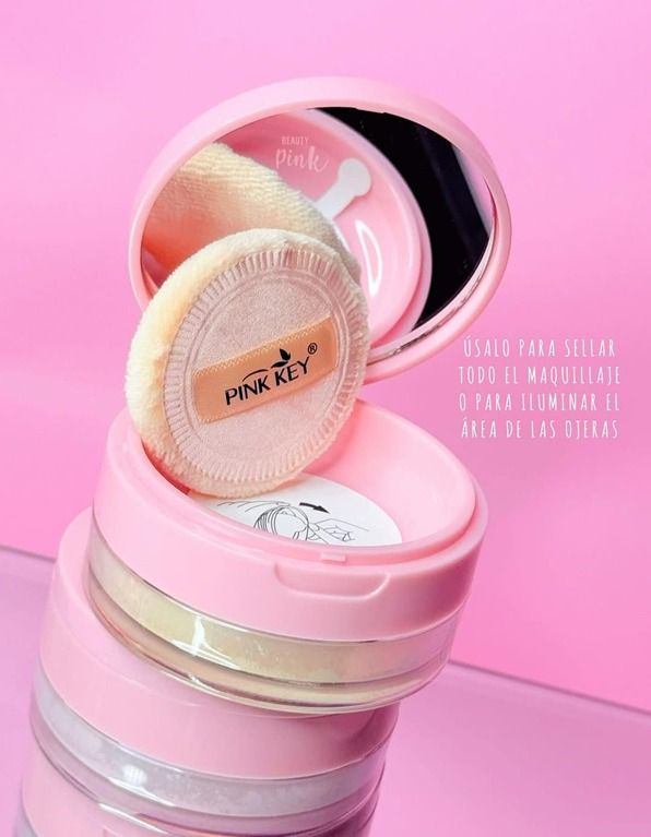 POLVOS SUELTOS PINK KEY