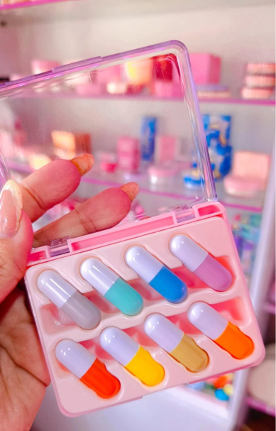 CAJA DE LABIALES MINI PILDORAS