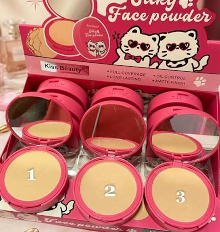 POLVO COMPACTO KISS BEAUTY