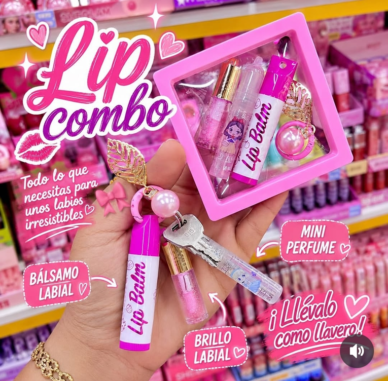 LIPCOMBO + LLAVERO
