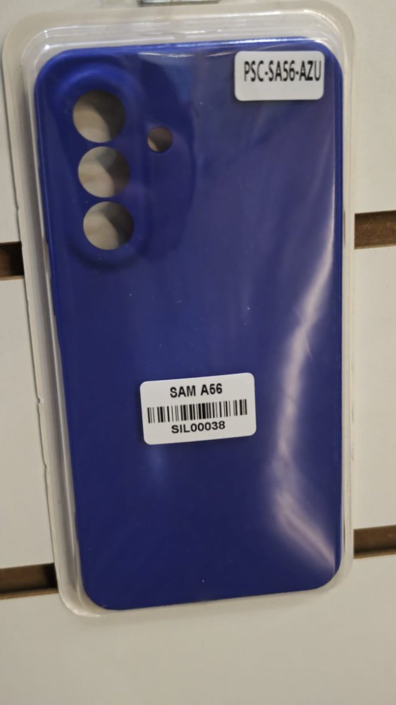 FUNDA SILICON CASE SAMSUNG A56 AZUL