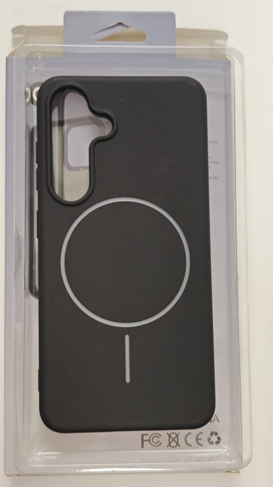 FUNDA MAGNETICA GENTLE SAMSUNG S24 NEGRO