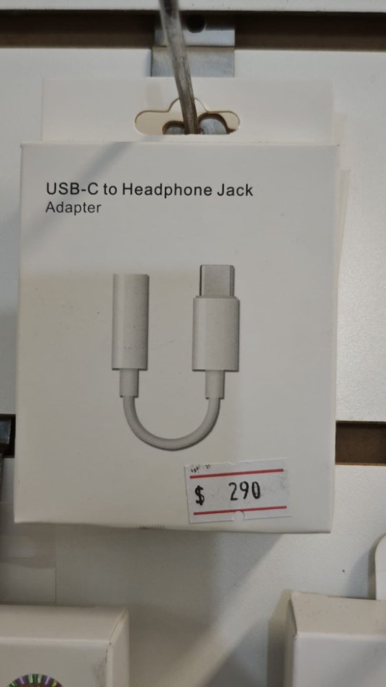 ADAPTADOR DE AUDIO TIPO C - 3.5