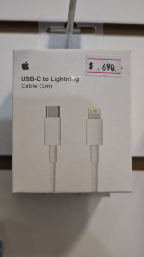 CABLE IPHONE TIPO C A LIGHTNING