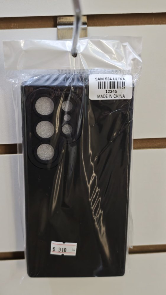 FUNDA RIGIDO LISO SAMSUNG S24 ULTRA NEGRO