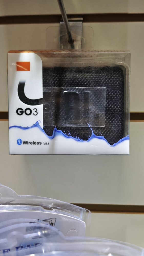 PARLANTE BLUETOOTH "JBL" GO3 NEGRO