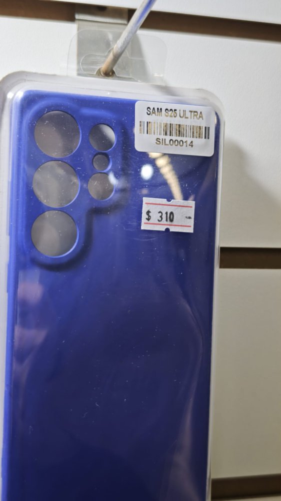FUNDA SILICON CASE SAMSUNG S25 ULTRA AZUL