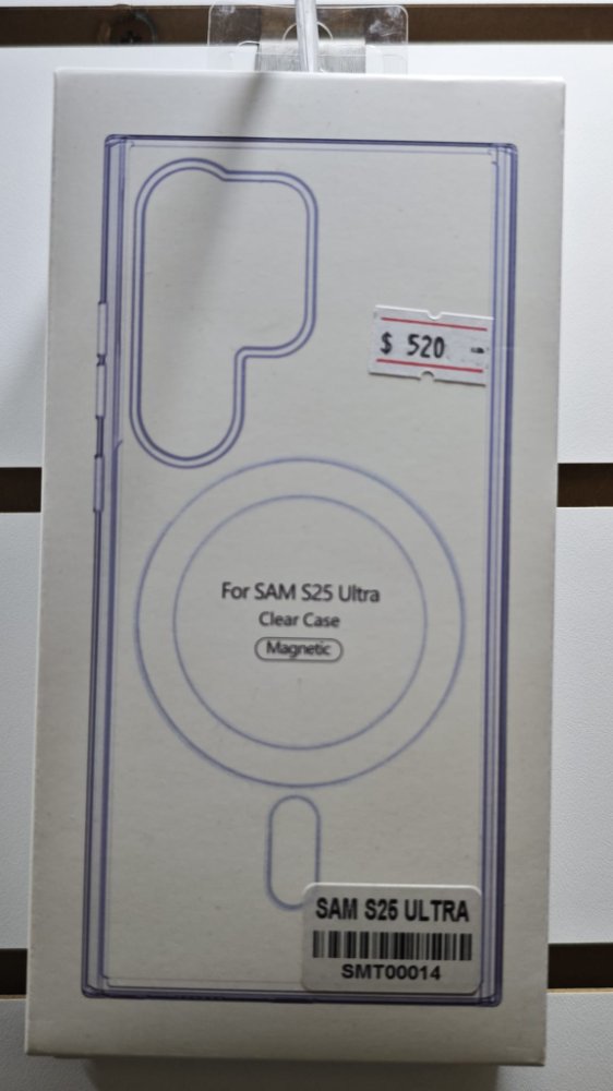 FUNDA MAGNETICA TRANSPARENTE SAMSUNG S25 ULTRA