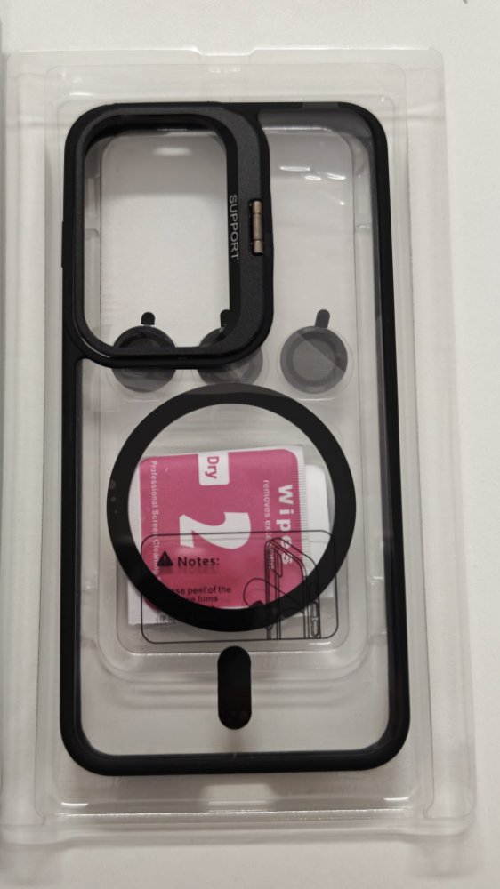 FUNDA MAGNETICA MSC SAMSUNG S25 NEGRO